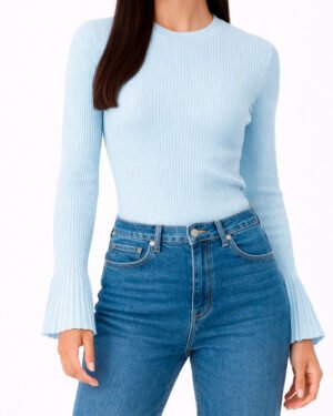 Livia Camisola de Malha Canelada