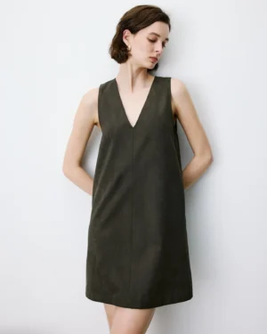 Anaya Vestido Camurça