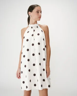 Warna Vestido às Bolinhas