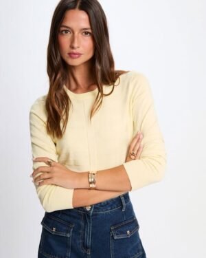 Menta Camisola de Malha